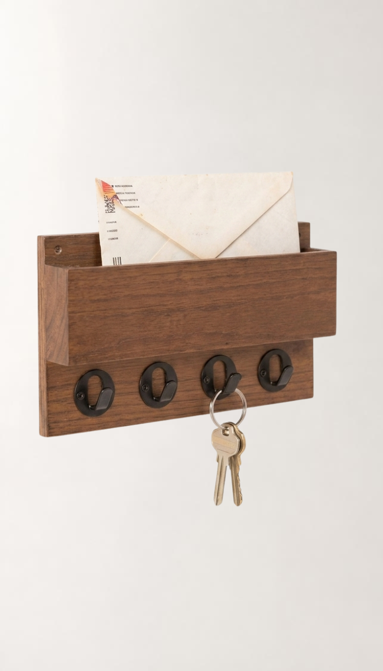 Llavero Organizador de Pared con Porta Correo