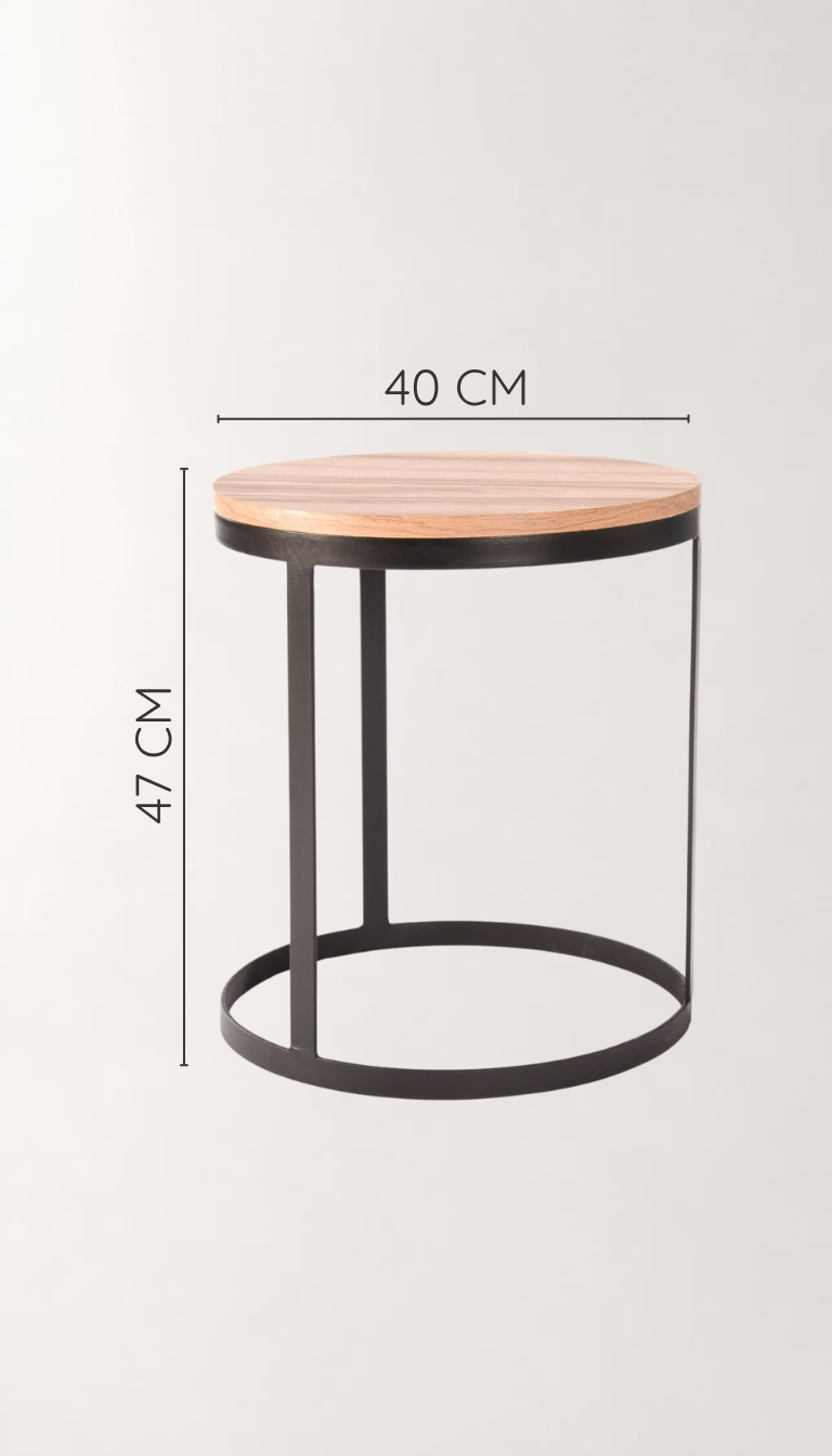 Mesa Auxiliar Circular